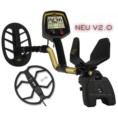 Fisher F75 V2.0 + 34cm double-D deep search coil Karma