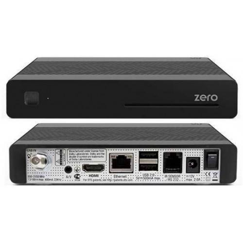VU+® ZERO 1x DVB-S2 Tuner schwarz Full HD 1080p Linux Receiver