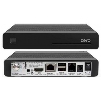 VU+® ZERO 1x DVB-S2 Tuner black Full HD 1080p Linux Receiver