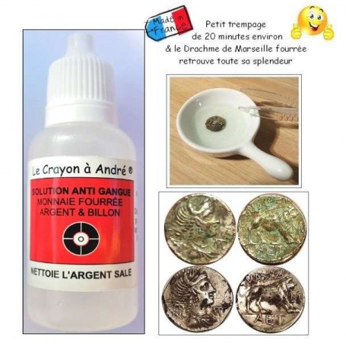 Silver Coin Cleaning Solution