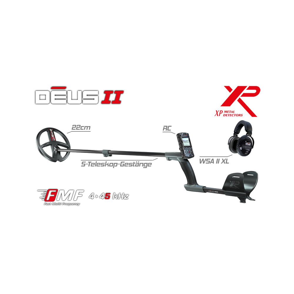 XP DEUS II 22 FMF RC WSA II XL