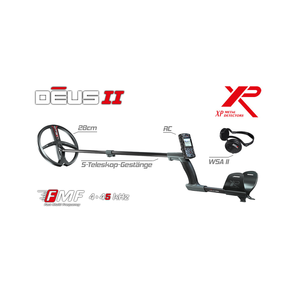 XP DEUS II 28 FMF RC WSA II