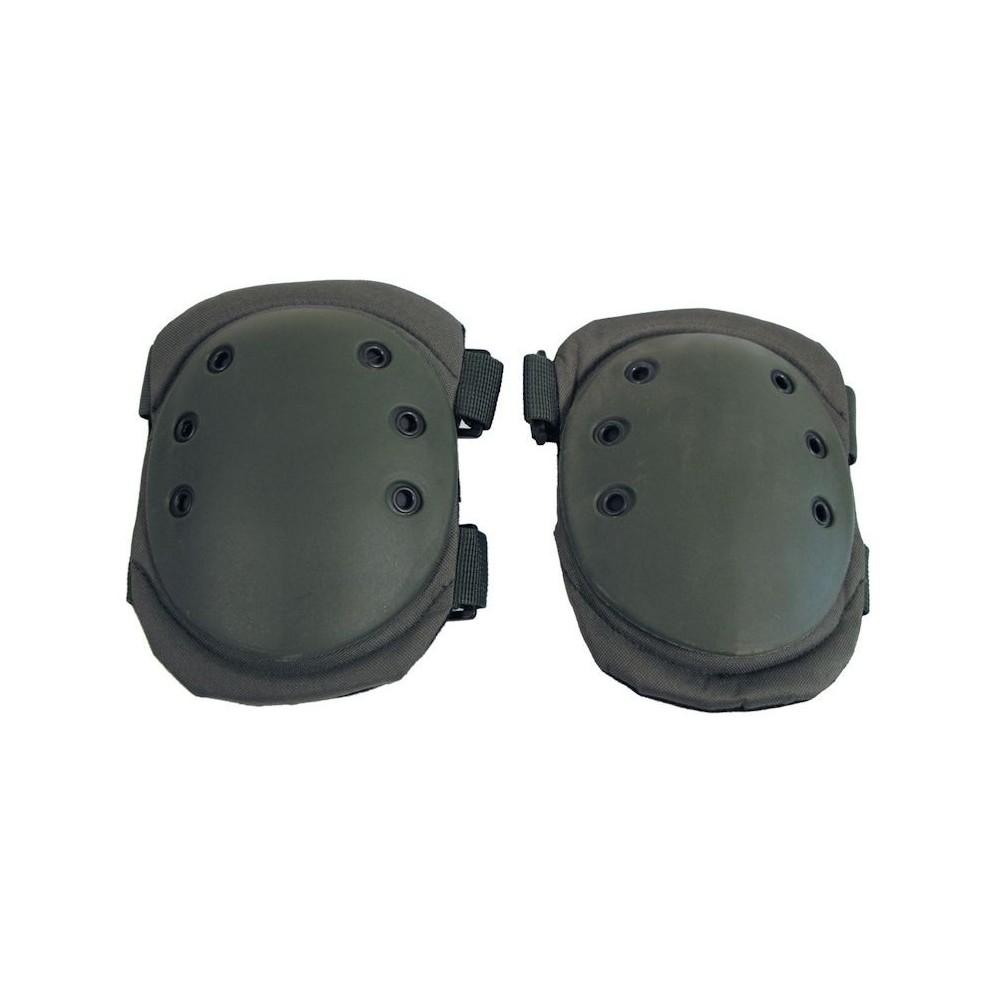Comfort knee pads for metal detectorists, olive