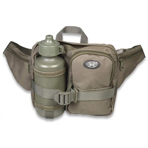 Fund bag with water bottle olive