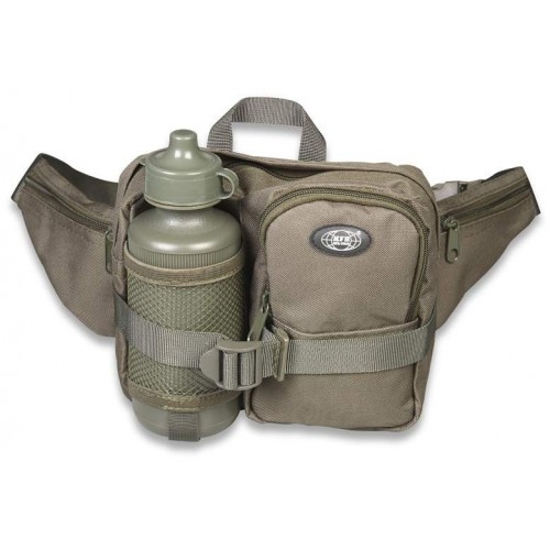 Fundtasche mit Trinkflasche oliv