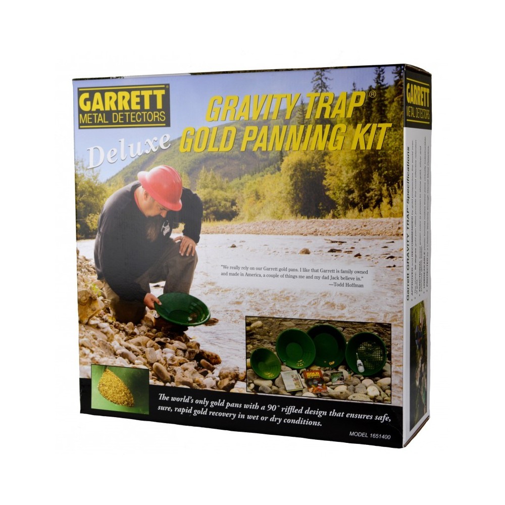 Garrett Gold Pan Kit Deluxe